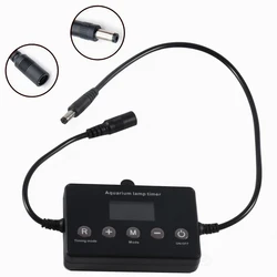 DC12/24V Aquarium LED Lamp Timer Controller Fish Tank Light Sunrise Sunset Timer for Aquarium LED Smart Light Dimming System