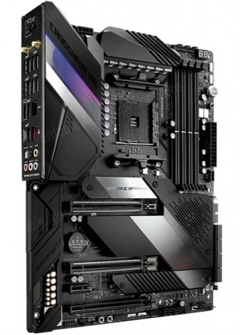 X570 Motherboard ROG CROSSHAIR VIII HERO WIFI AM4 Motherboard DDR4 128GB PCI-E 4.0 M.2 USB3.2 ATX for AM 3rd/2nd Gen AM CPU