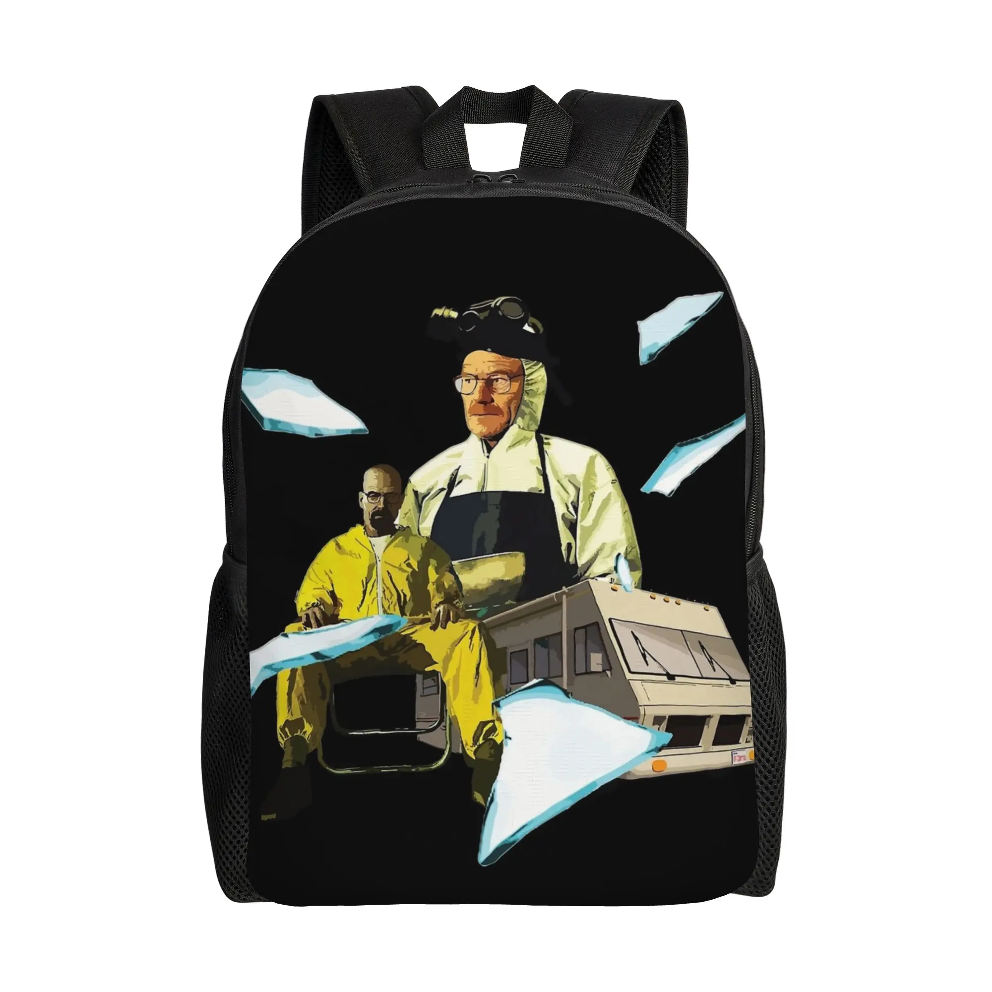 

Рюкзак Walter White Teenage для подростков, для активного отдыха, для старшей школы, для работы, в стиле Breaking Bad, для мужчин и женщин, для ноутбука, из холщовой ткани