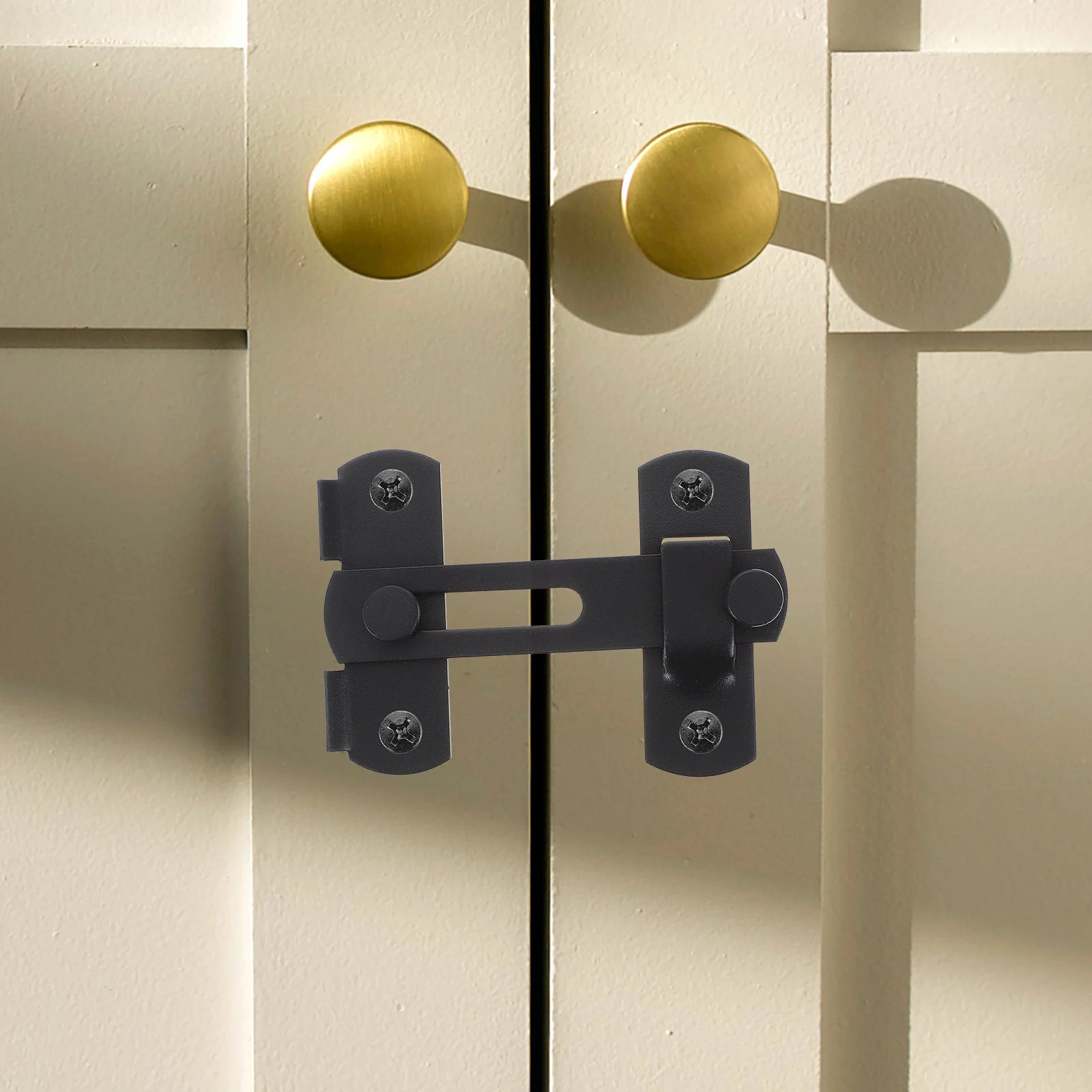 

3 set Stainless Steel Flips Lock Heavy Duty Bolt Latch For Gate Barn Door Safety Latch Hardware Fastener