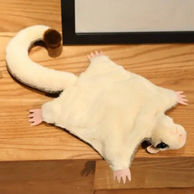 봉제 동물 귀여운 어린이 박제 동물 자석과 비행 다람쥐 봉제 인형 현실적인 귀여워 진정 동반자 장난감