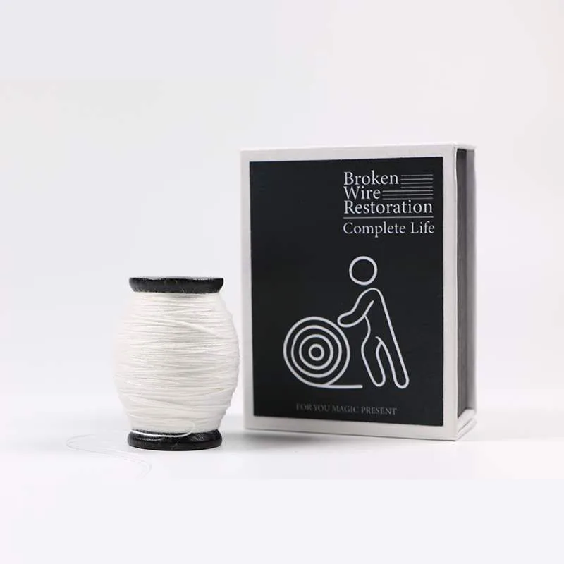 De Zigeunerdraad door Axel Hecklau Gebroken Draad Restauratie Illusie, Mentalisme Goocheltrucs Gimmick Rekwisieten Straat Close-up Magie