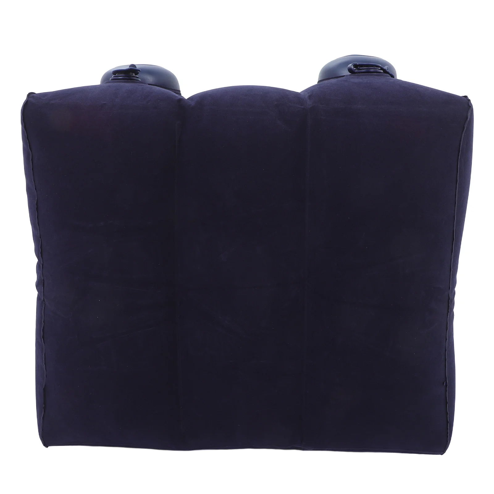 Bantal Kaki Tiup untuk Perjalanan Pesawat, Bantal Kaki yang Dapat Disesuaikan dan Nyaman untuk Pesawat, Kantor, Mobil, Bantal Kaki Portabel untuk Perjalanan