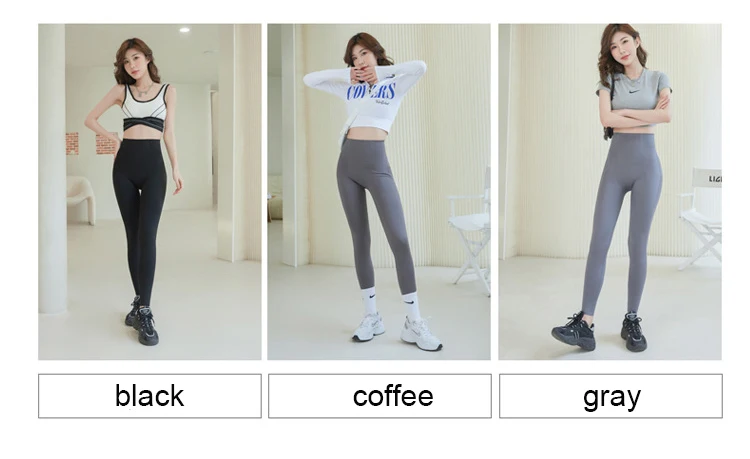 BIVIGAOS Micro-Pressed Butt Lifter Leggings Women 5D Slim Spring Autumn High Waist Fitness Push Up Leggings Sport Shark Pants