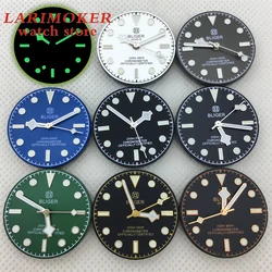 BLIGER 29mm white Black luminous dial Sterile luminous dial with snowflake hand with NH35 NH36 ETA2824 2836 PT5000 movement