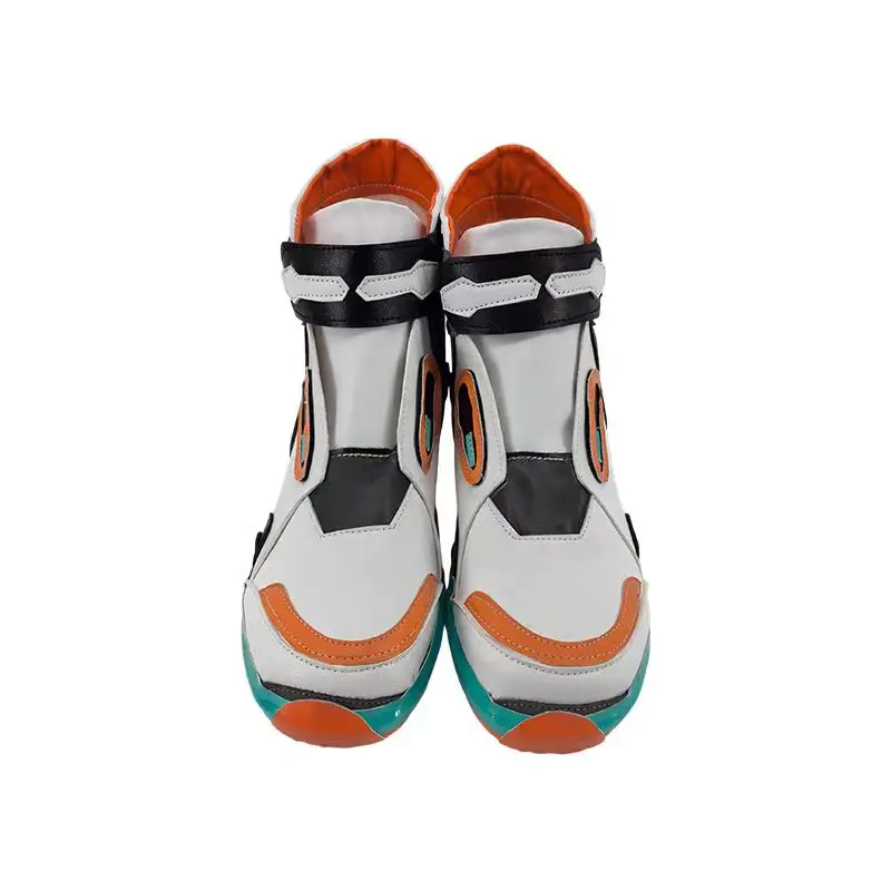 Game OW Juno Shoes OVERWATCH Cosplay Custom Made Leather Boots Overwatch Juno Cosplay Prop Shoes
