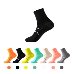 Pro Breathable Racing Bike Socks Outdoor Sports Men and Women Grip Anti Slip Road Cycling Socks Running Climbing Basketball