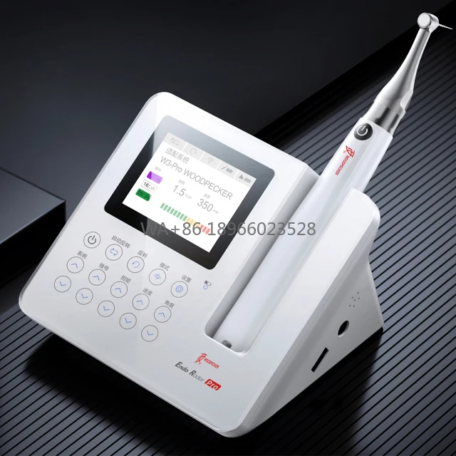 Woodpecker Endo Radar Pro  Endodontic Motor 2-in-1 Mini Handpiece Brushless Endodontic Preparation Machine