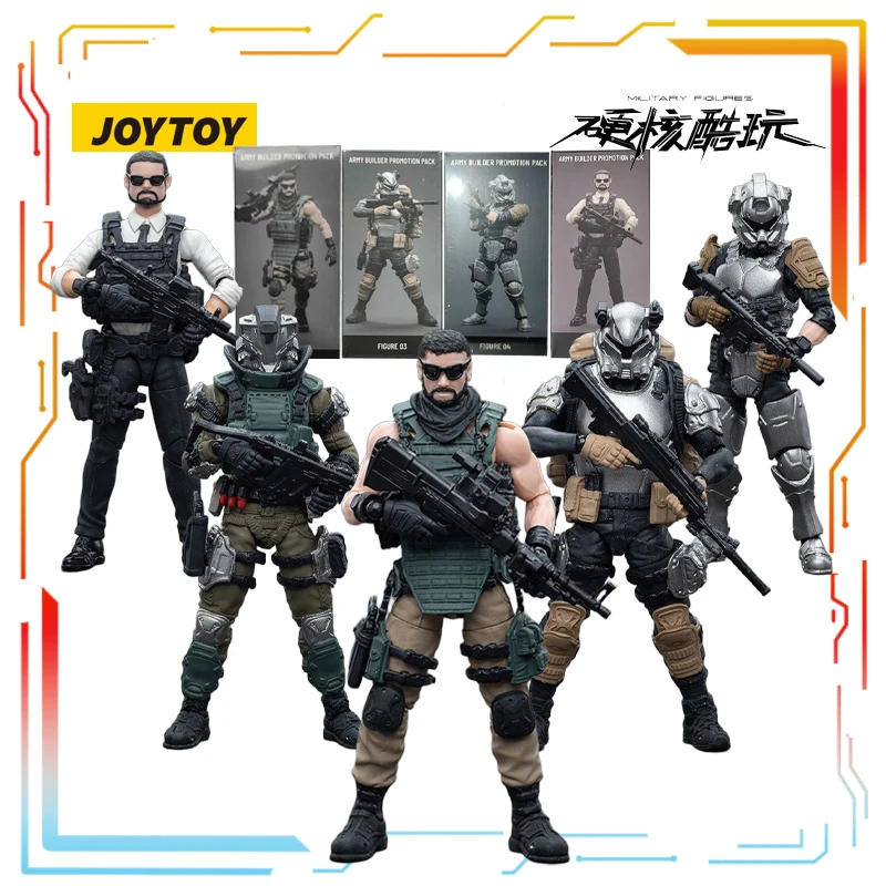 JOYTOY 1/18 Gotowy Produkt Ruchome Żołnierze Seria Roczny Zestaw Militarny 01 Anime Figurka Model Zabawki Model Prezenty dla Chłopców
