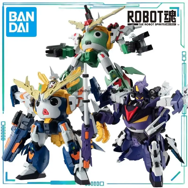 bandai-genuine-robot-soul-series-keroro-soul-garuru-dedicated-spark-jagama-tamama-military-cao-robot-finished-product-model