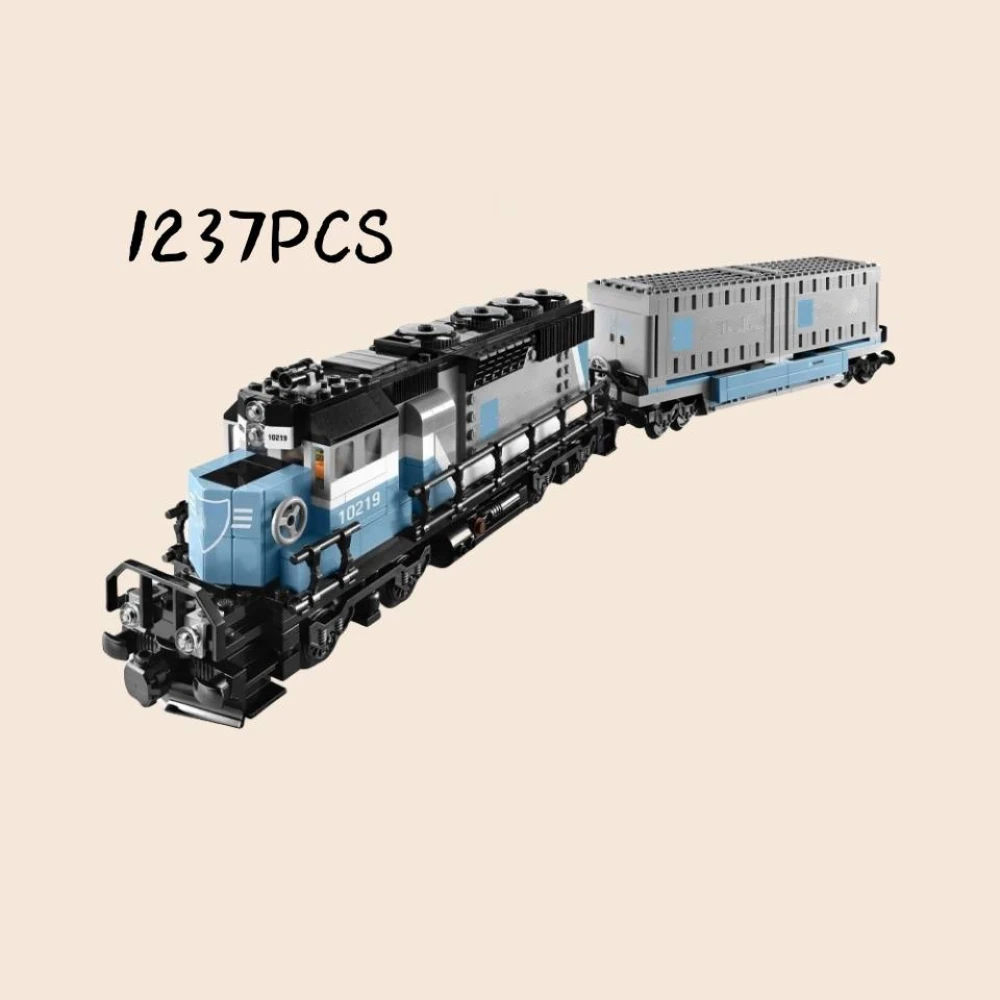 

2025 New 1237PCS City Steam Container Train building blocks brick kit Stad Stoomtrein Bouwstenen Birthday Girl Boy Toy Gifts