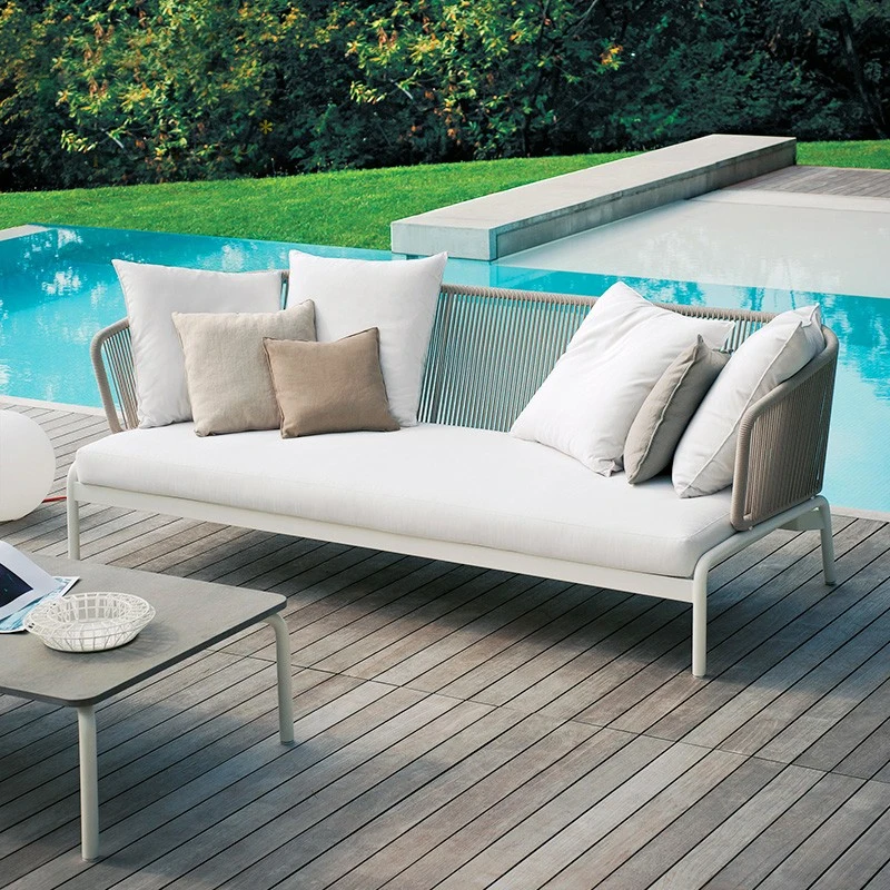 Sofa Nordic designer rattan furniture courtyard garden yard villa hotel sun room creative combination