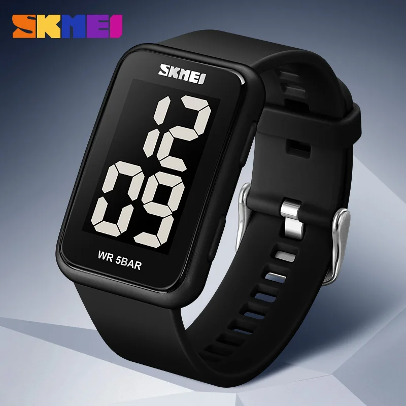 

SKMEI New Casual Sport Watch LED Waterproof Electronic Wristwatches Fashion Minimalism Original Design Male Female Clock Reloj