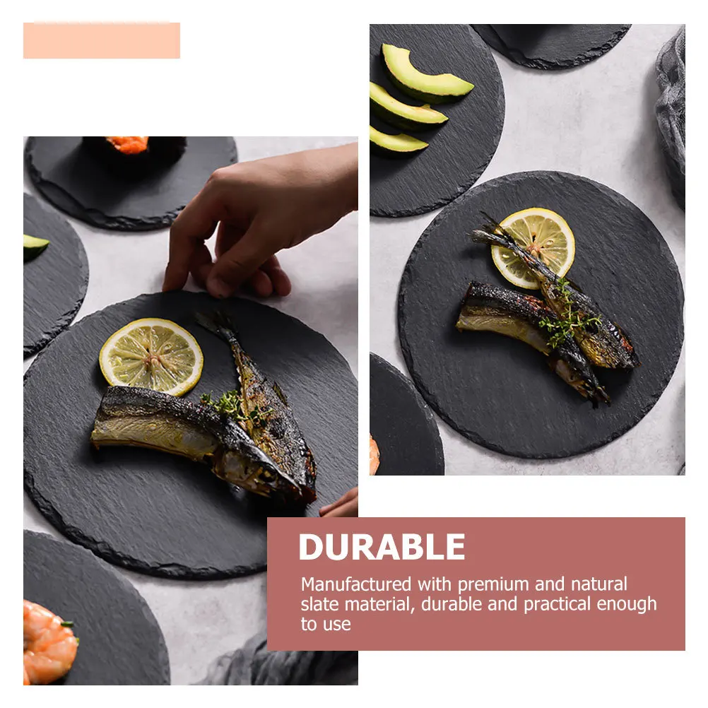 

Natural Food Serving Plate Practical Rustic Design Home Restaurant Use Dinner Plate,salad Dish Food Serving Dish