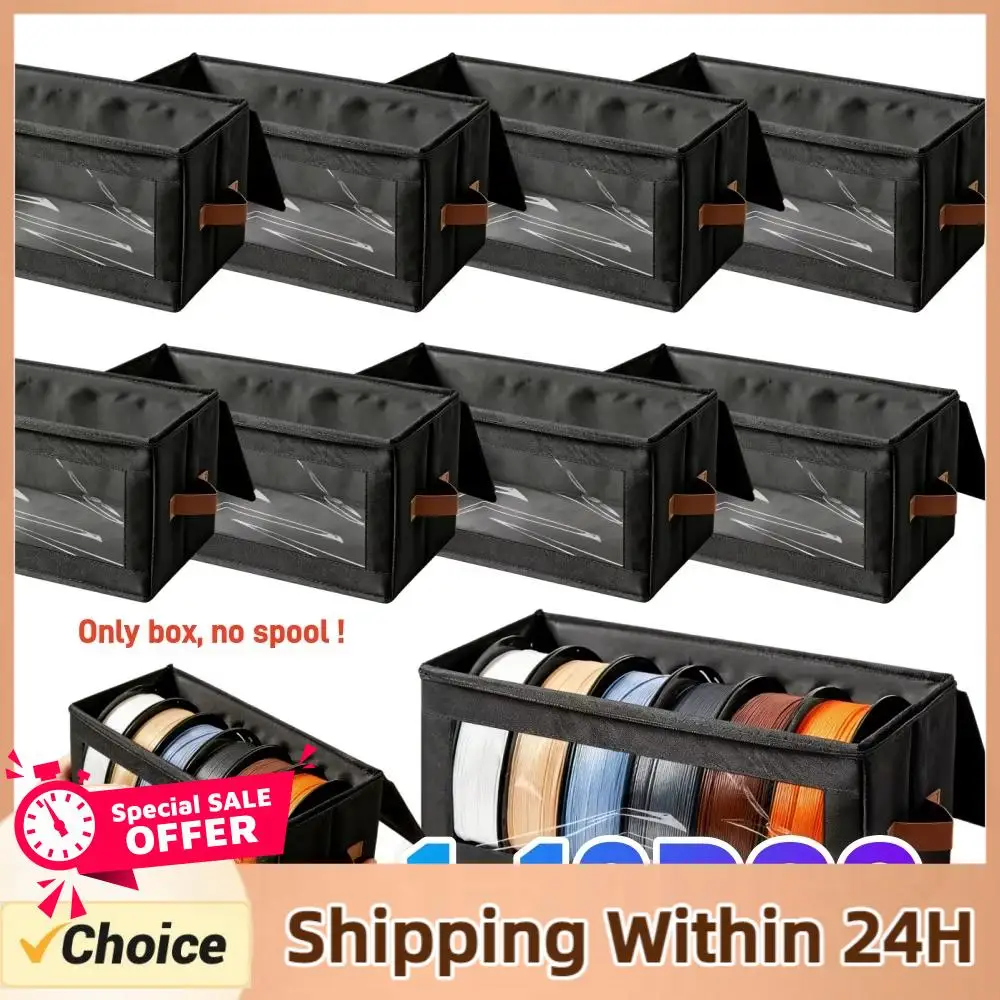 Bolsa de Armazenamento para Filamento de Impressora 3D 1-10X, Capa Protetora para Filamento, Suporte para Acessórios de Impressão 3D para Casa, Escritório e Oficina