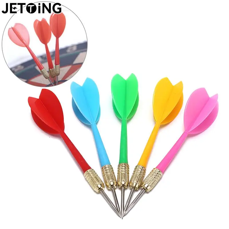 3pcs 11cm Plastic Wing Dart Needle Metal Darts Needle Dart Board Dartboard Needle Kids Tone Dart Steel Brass Throwing Tip Toy