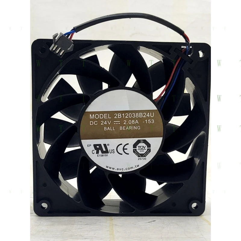 

H 1 шт. для AVC 2B12038B24U 12038 24 В 2,08 А 12 см инверторный вентилятор охлаждения