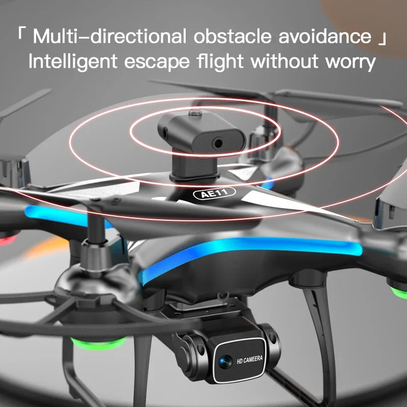 2024 New AE11 Drone 8K HD Professional ESC Camera Long Battery Life Laser Obstacle Avoidance Aerial Photography Quadcopter Toys