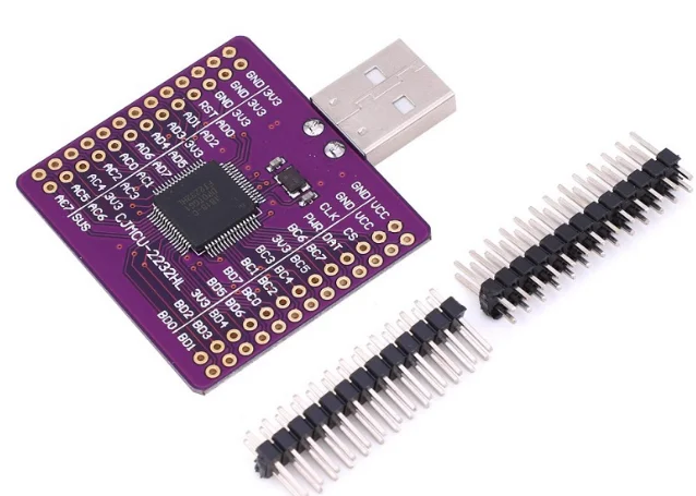 MCU-2232 FT2232HL USB to UART/FIFO/SPI/I2C/JTAG/RS232 Module