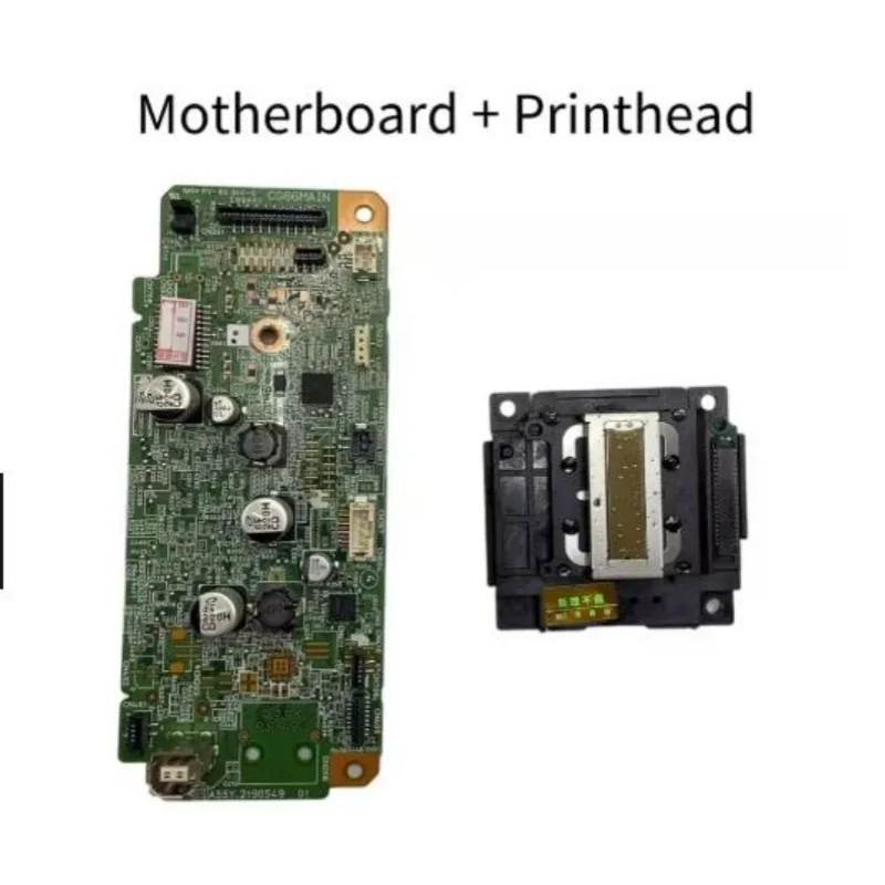 L3250 Board motherboard With Printhead for  L3250 L3255 L3258 L3256 Printer Logic Main Board Print Head Spare Parts