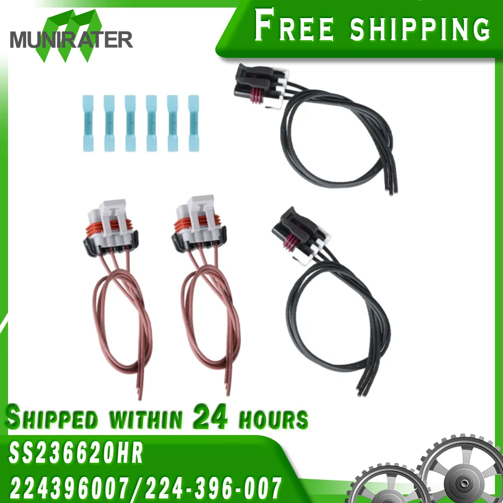 Headlight & Turn Signal Harness 4110002+4120002 For 2005-2014 Freightliner Columbia 2pcs