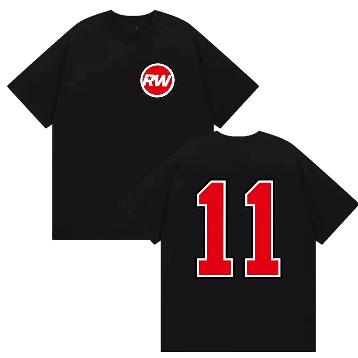 Robbie Williams RW 11 Logo Tour 2026 Graphic Print T-Shirt Men Women Streetwear Fashion Loose Casual Oversized Summer New Tee