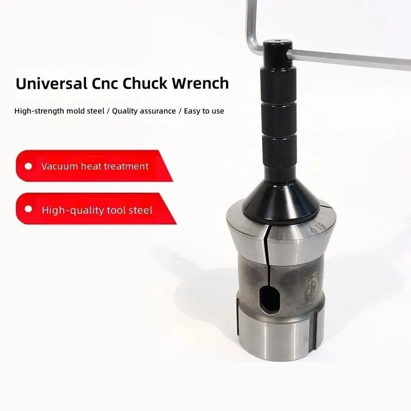 for Numerical Control Lathe Chuck Wrench 36 42 Universal Magnetic Chuck Disassembly Wrench 46 52 Chuck Removal Tool