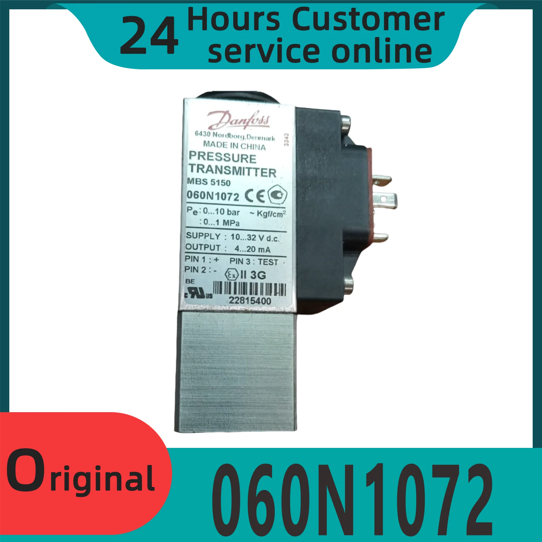 

Brand new original 060N1072 pressure transmitter