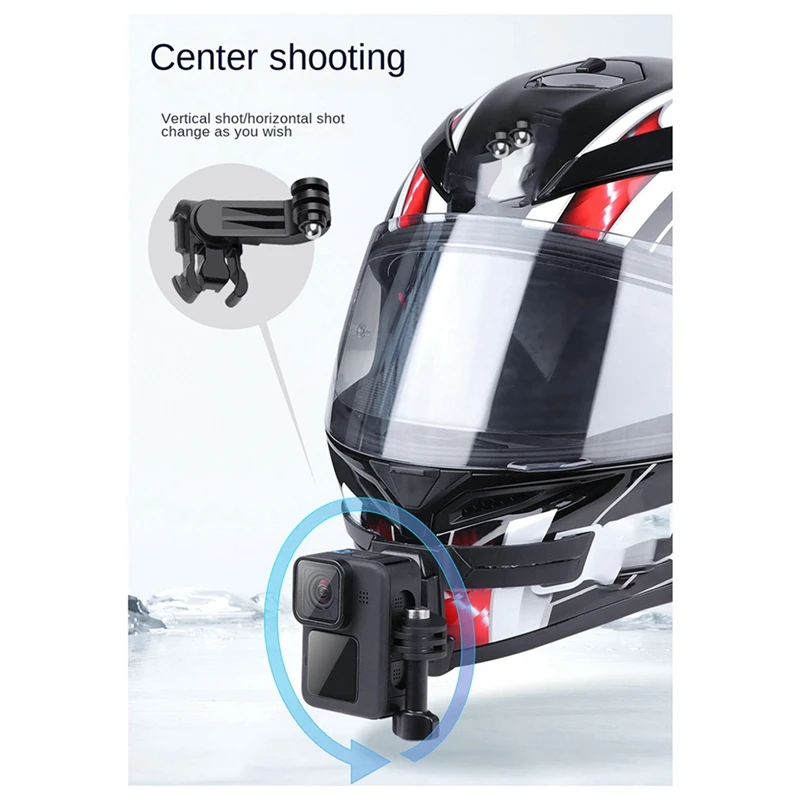 J-ตะขอแบบโค้งงอฐานอะแดปเตอร์แบบปลดเร็วขายึดกล้องโกโปรอุปกรณ์เสริมกล้อง12 11 10