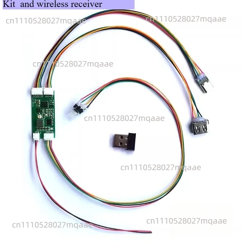 Wired Mechanical Keyboard To Wireless Bluetooth Converter DIY Module USB Wireless 2.4G Three-mode, Multi-device Switching