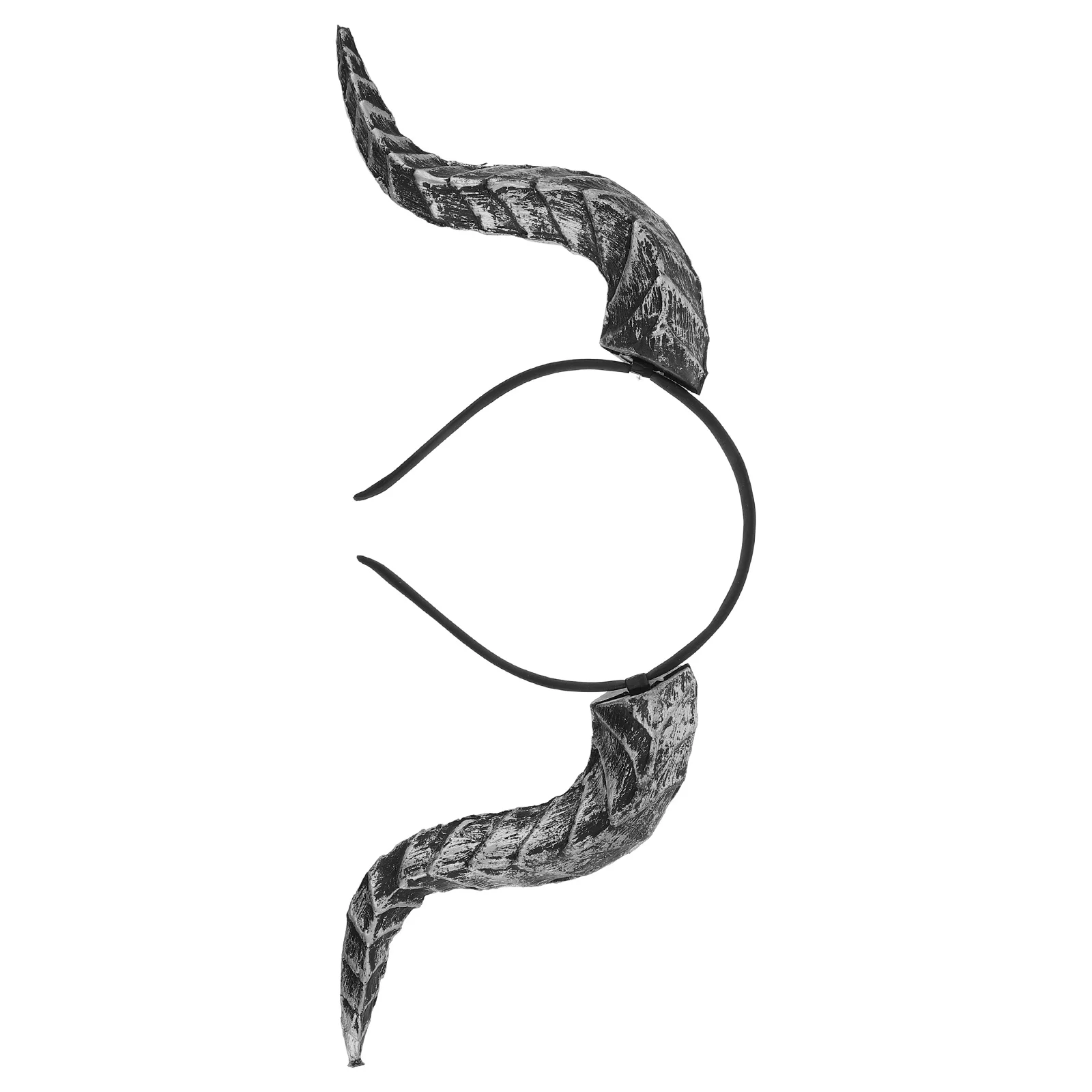 

Demon Horn Headband Detachable Gothic Headdress For Halloween Cosplay Masquerade Party Costume Accessory Women Men