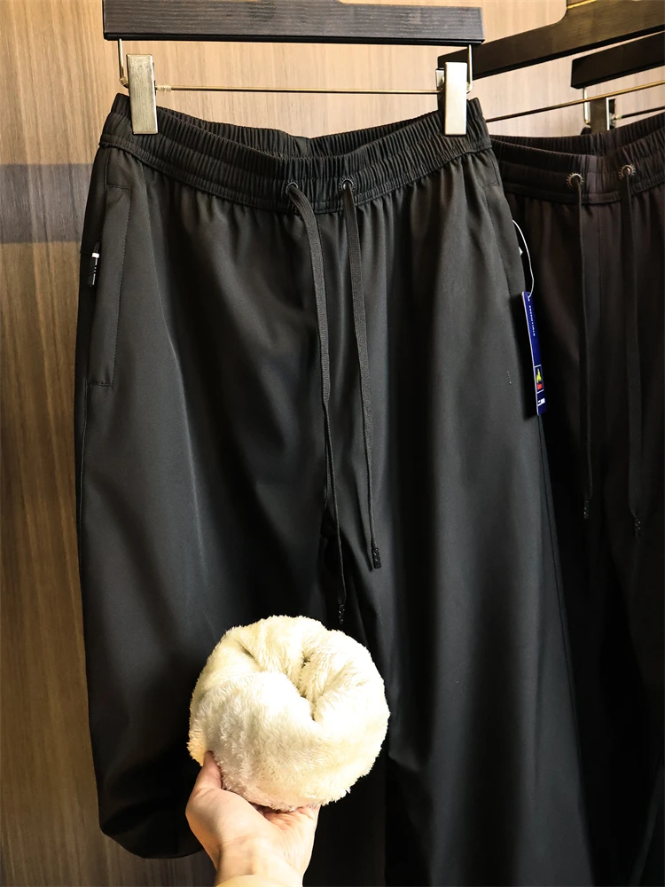 

Extra Thi aphene Cosite Fce мужские зимние повседневные брюки с прямыми штанинами и эластичной резинкой на талии Urban Faion