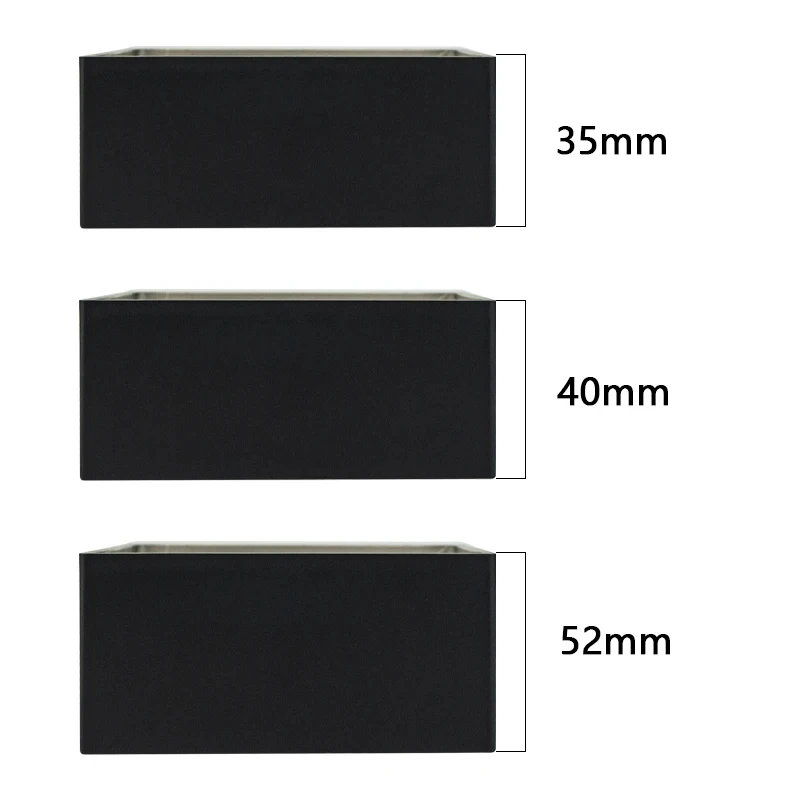 86 Type Mounting Box Prastic External Mounting Box Standard 86mm*86mm Wall Surface Switch Socket Box Depth 35mm