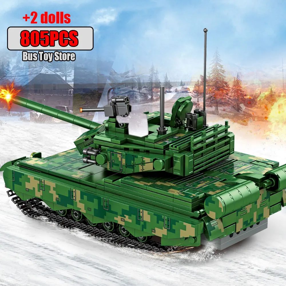 WW2 99A Tankvervoer Automodel Militaire wapens Serie Militaire Tweede Wereldoorlog DIY Speelgoed Bouwstenen Cadeau voor jongens