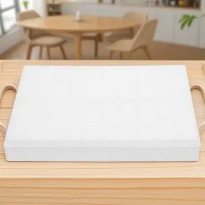 

20 Compartment Microscope Slide Tray Reusable Plastic Storage Plate with Marked Slots for Specimen Collection Lab Grade