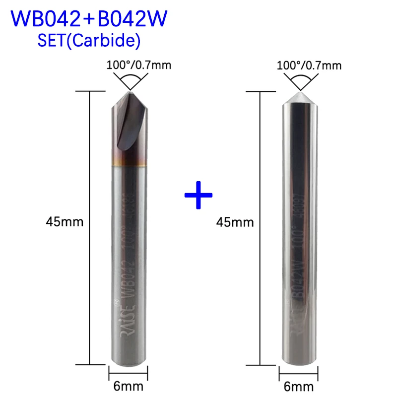 Imagem -06 - Graus Wb042 B042w Cortador de Dimple Tracer em Carboneto Compatível com Keyline 303 304 305 Punto T-rex T-rex Advance 0.7 mm 100