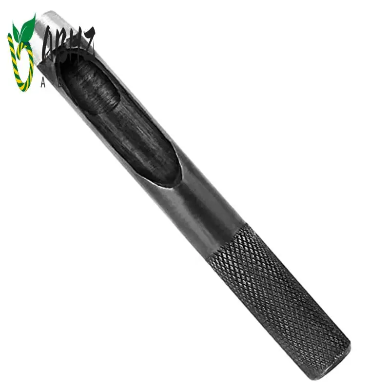 

ABHZ-круглый стальной кожаный дырокол для ремня, поясной ремешок для часов, пластиковый деревянный дырокол «сделай сам»