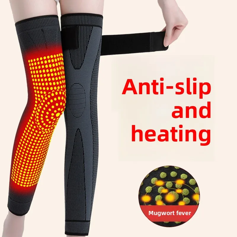 

Lace Knee Pads, Mugwort Warm Sports Foot Covers, Pressurized Sports Non-slip Knee Pads for Men and Women