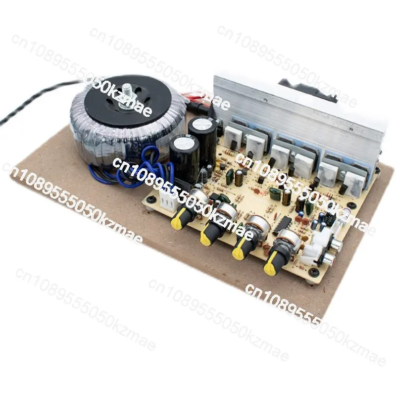 Suitable for 300W with fan subwoofer 2.1 high power amplifier board with tube 3 channel speaker main board view 5