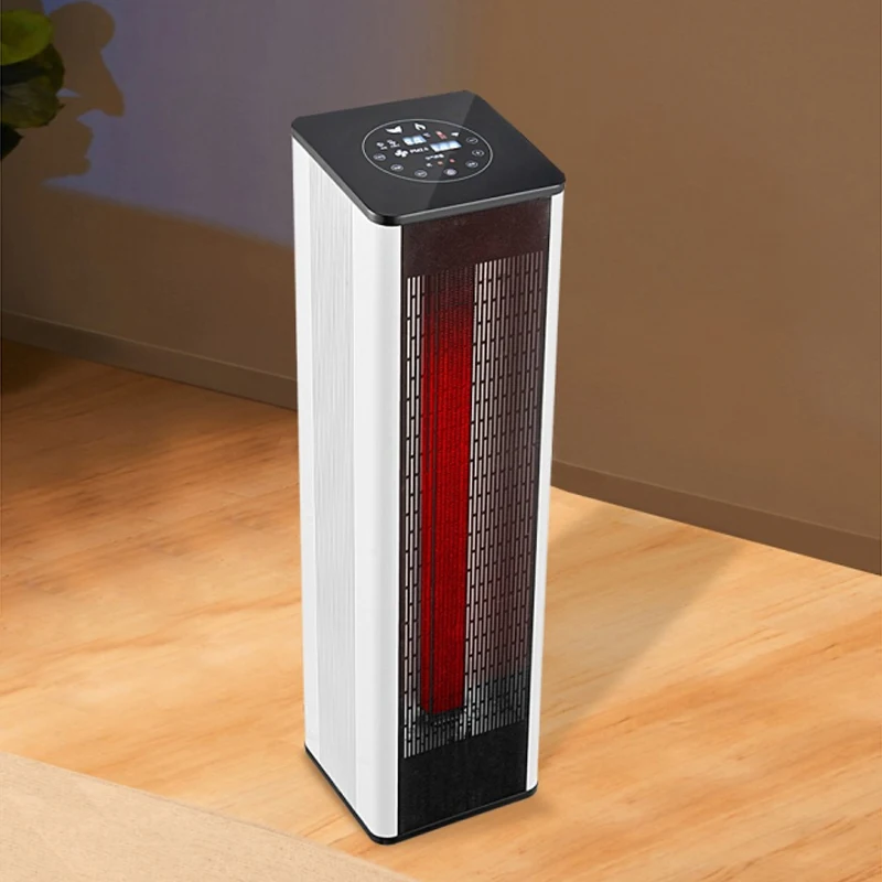 2000W Floor Stand Fan and Heater PTC Quiet Electric Fan Heaters for Home Portable
