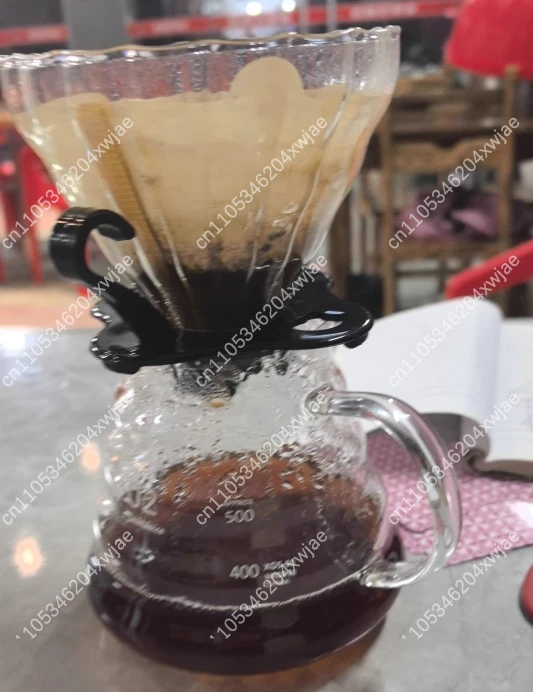 

Manual Coffee Making Kit Include Hand Burr Grinder Glass Server Filter Cup for Home Use Outdoor Travel Birthday Gift