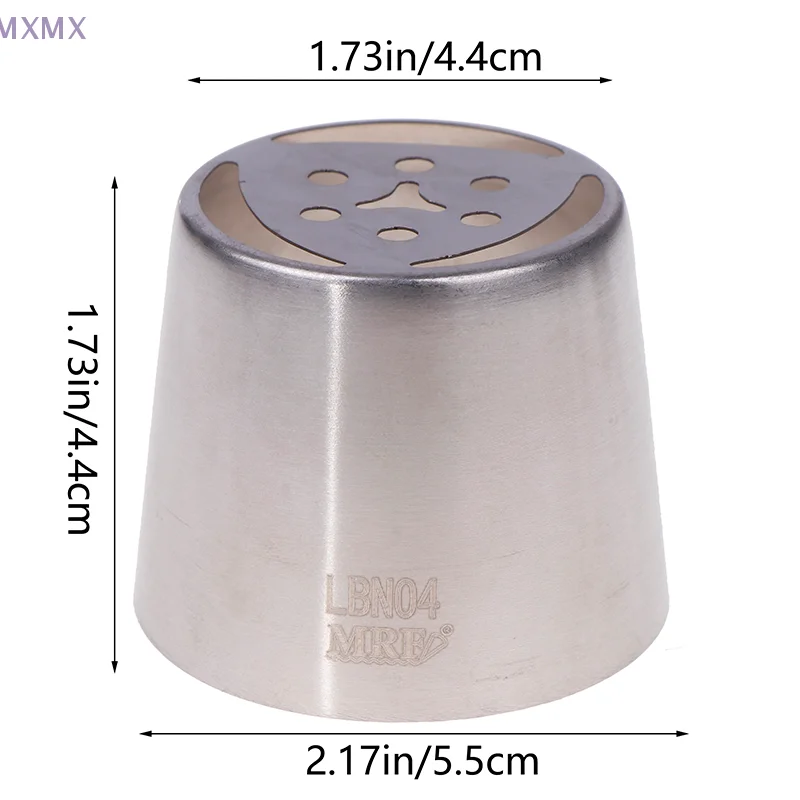 1 قطعة SL4/SL12/SL13/SL43/SL51/SL57 الفولاذ المقاوم للصدأ الروسية الجليد الأنابيب الفوهات DIY بها بنفسك المعجنات كعكة الجليد صقيع الفوهات أداة الخبز