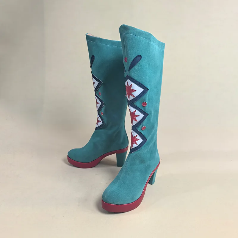 

Yu Cosplay Store Cosplay Boots Ice and Snow Qiolaf Halloween Carnival Accessories Props Customized Shoes