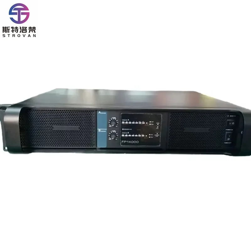 

2 Channel 2U Height Professional Power Amplifier FP14000