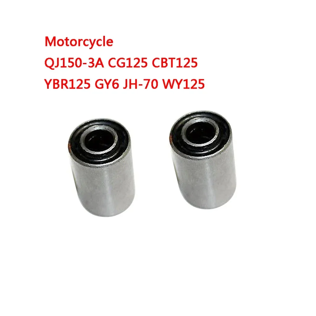 2pcs shock absorber Swing Arm Bush Bushing for Motorcycle QJ150-3A CG125 CBT125 YBR125 GY6 JH-70 WY125 ATV Quad