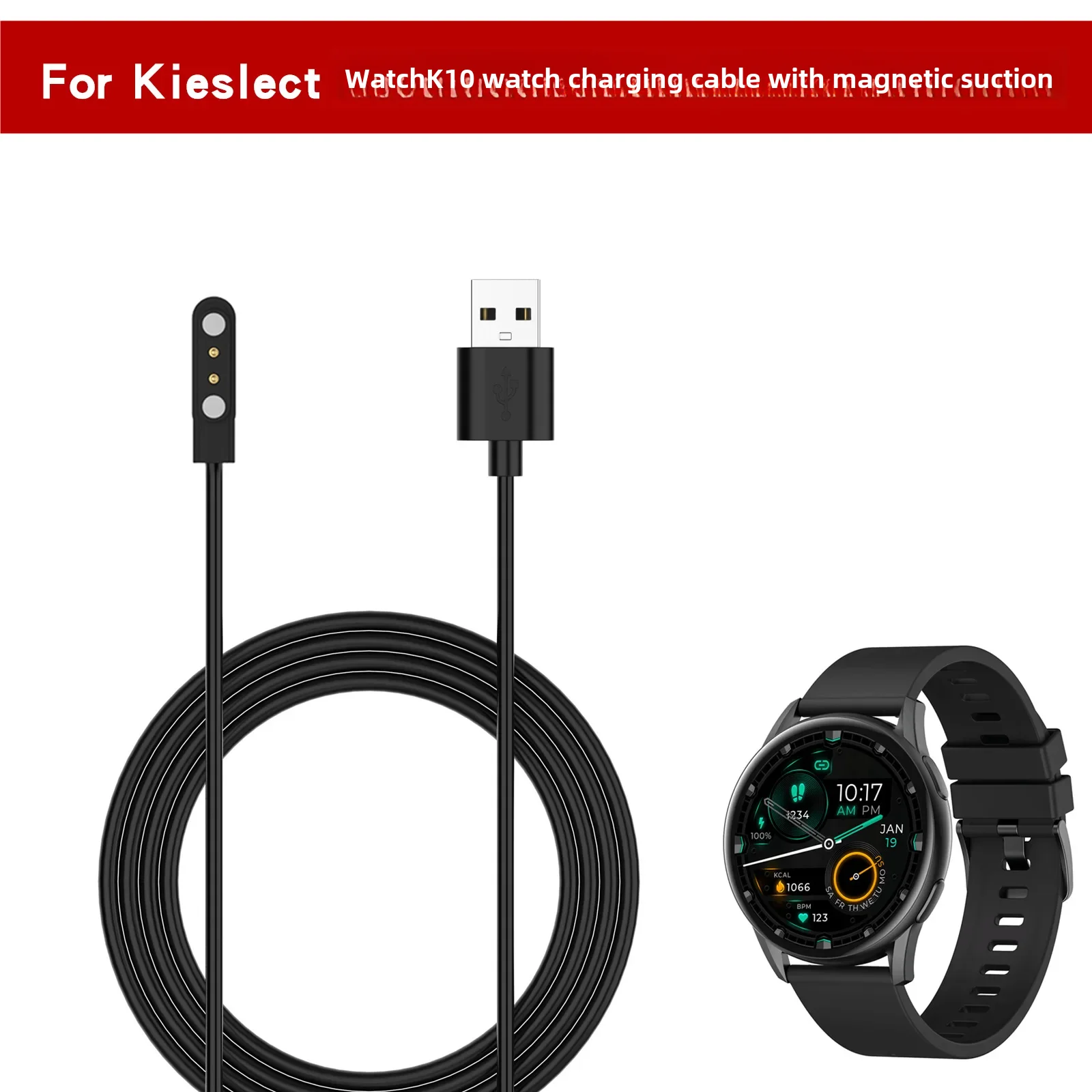 Kieslect Watch K11 Charger K10 Watch Charging Line Stock Charging Line For Smart Accessories