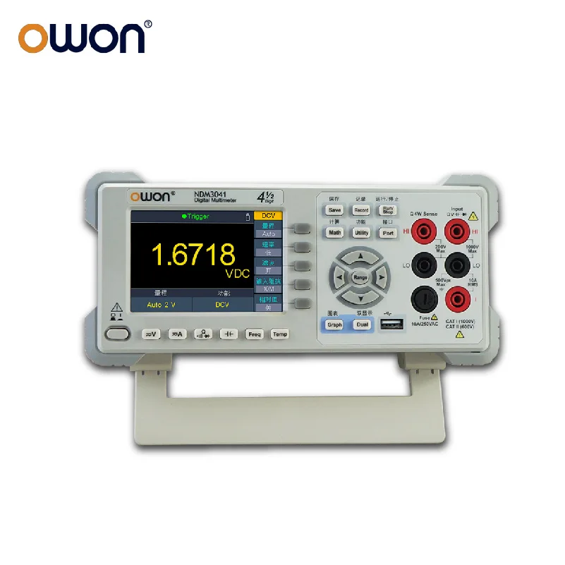 

NDM3041 Desktop Multimeters 4 1/2 Bench-Type High-Precision AC/DC Testing 4-inch WiFi Data-Logger 0.1 Accuracy Class