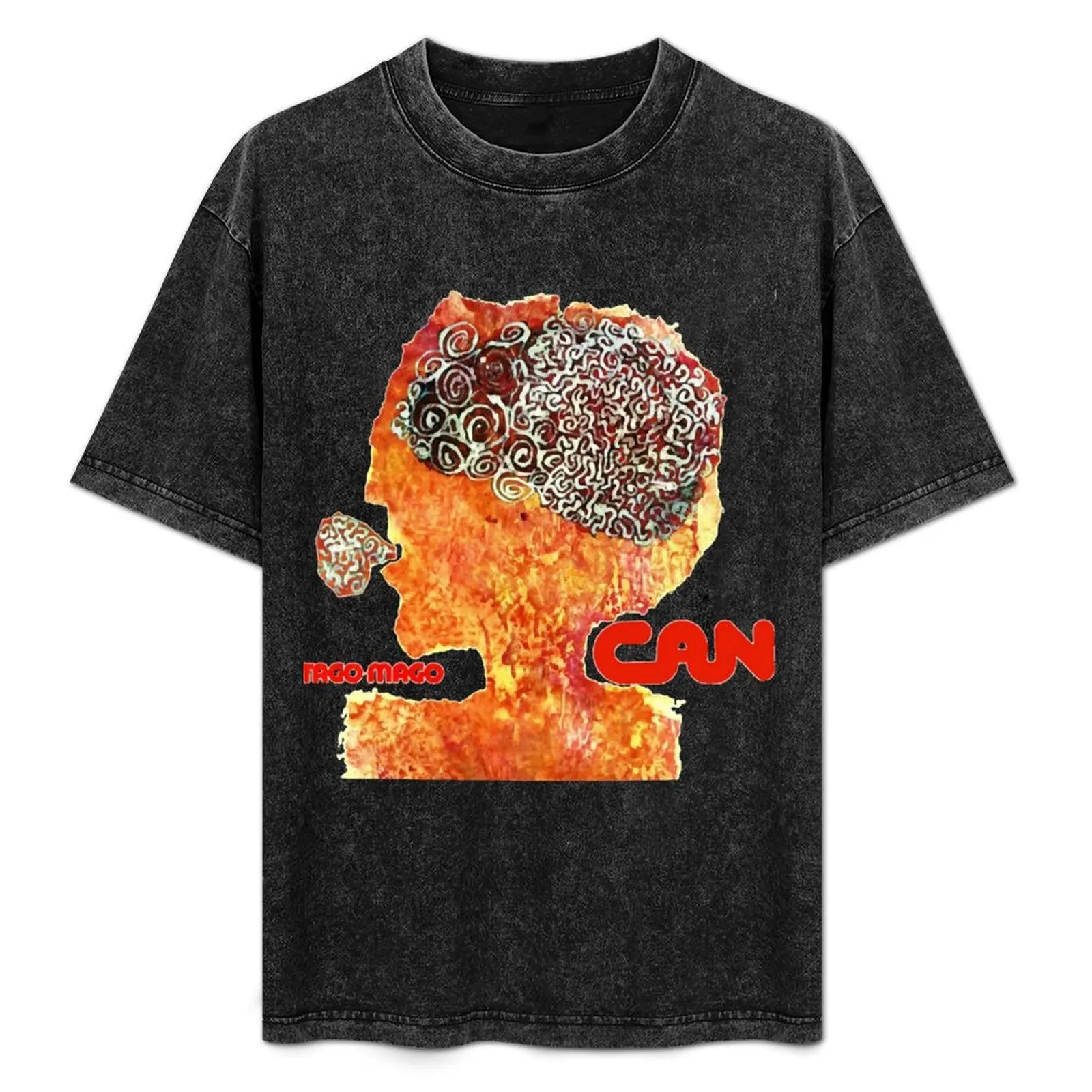 Can Tago Mago Album Cover HIGH QUALITY T-Shirt baggy shirts vintage graphic tee t shirts for men pack