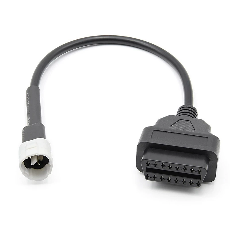 OBD Motorcycle Cable for Yamaha 3 Pin Plug Cable Diagnostic Cable 3Pin to OBD2 16 Pin