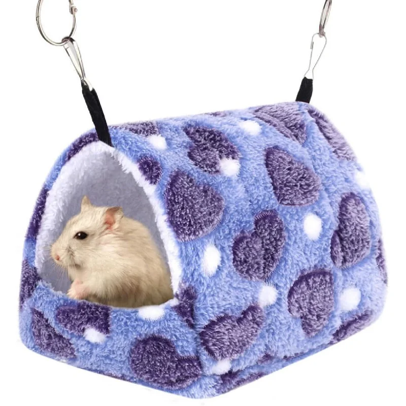 

Спальный мешок с золотым медведем в виде попугая, хомяка, можно повесить, толстое теплое хлопковое гнездо, подходит для домашних животных